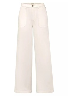 DL 1961 Zoie Wide Leg Relaxed Trousers