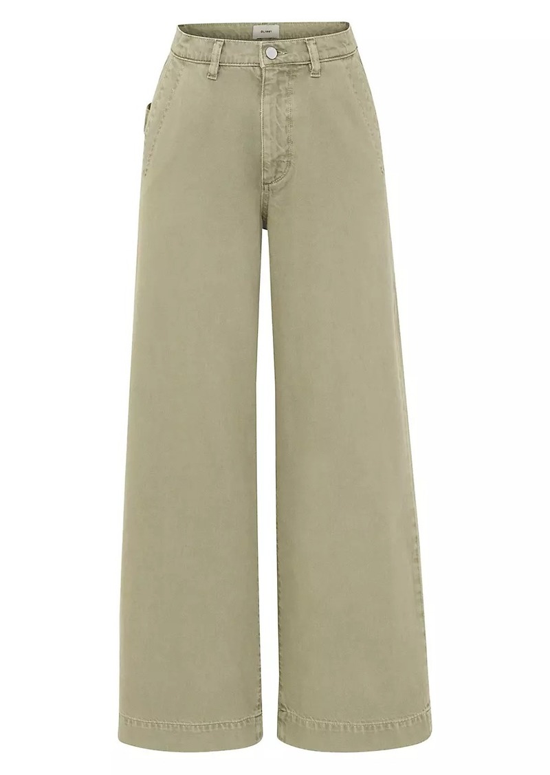 DL 1961 Zoie Wide Leg Relaxed Jeans