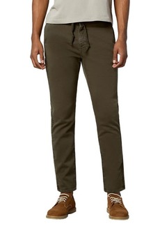 DL1961 DL 1961 Jay Stretch Track Chino Pants in Army Green Stripe at Nordstrom
