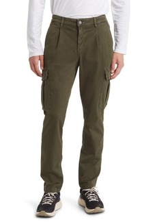 DL1961 Micah Pleated Tapered Twill Cargo Pants