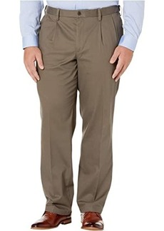 Dockers Big & Tall Classic Fit Signature Khaki Lux Cotton Stretch Pants - Pleated