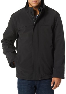 Dockers Men's 3-in-1 Soft Shell Systems Jacket with Fleece Liner black
