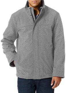 Dockers Men's 3-in-1 Soft Shell Systems Jacket with Fleece Liner heather grey