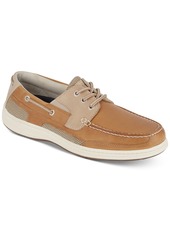 Dockers Men's Beacon Leather Casual Boat Shoe with NeverWet - Tan