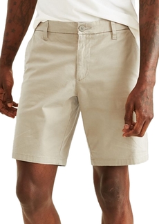 "Dockers Men's Big & Tall Ultimate Supreme Flex Stretch Solid 9"" Shorts - Porcelain Khaki"