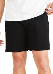 "Dockers Men's Big & Tall Ultimate Supreme Flex Stretch Solid 9"" Shorts - Porcelain Khaki"