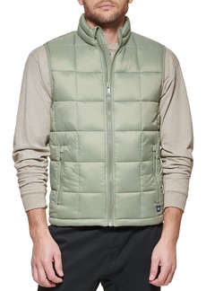 Dockers Men's Box Quilted Puffer Vest  XS