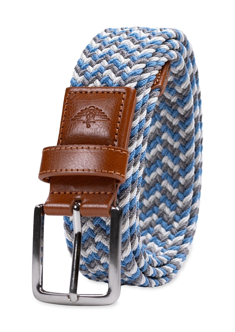 Dockers Men's Casual Everyday Braided Fabric Fully Adjustable Web Belt