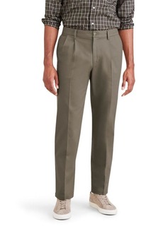 Dockers Men's Classic Fit Signature Iron Free Khaki with Stain Defender Pants-Pleated (Regular and Big & Tall)