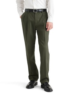 Dockers Men's Classic Fit Signature Iron Free Khaki with Stain Defender Pants-Pleated (Regular and Big & Tall)  38