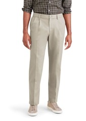 Dockers Men's Classic Fit Signature Iron Free Khaki with Stain Defender Pants-Pleated (Regular and Big & Tall)
