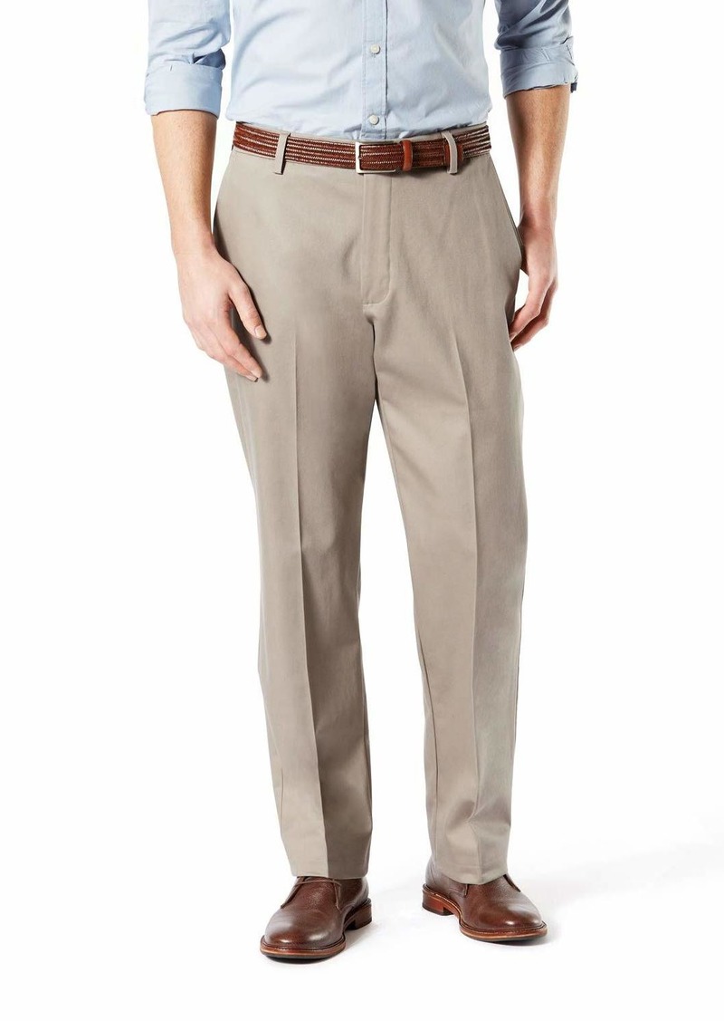 Dockers Men's Classic Fit Signature Khaki Lux Cotton Stretch Pants (Regular and Big & Tall)