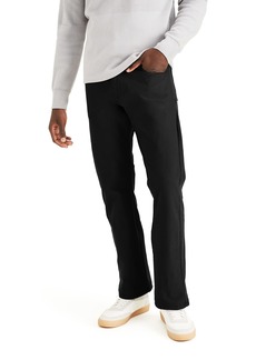 Dockers Men's Comfort Knit Trouser Straight Fit Smart 360 Knit Pants Mineral Black 38Wx30L