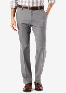 Dockers Men's Easy Straight Fit Khaki Stretch Pants - Burma Grey