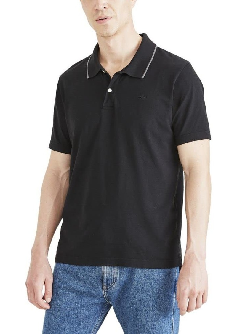 Dockers Men's Short Sleeve Perfect Performance Polo (Regular and Big & Tall)