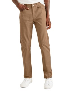 Dockers Men's Jean Cut Straight-Fit All Seasons Tech Khaki Pants - Leather