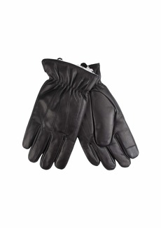 Dockers Men's Leather Gloves with Smartphone Touchscreen Compatibility