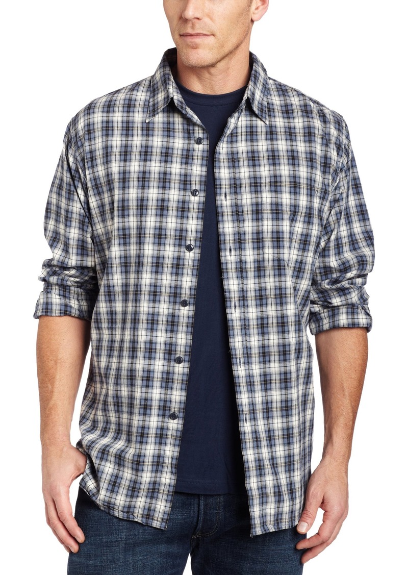 Dockers Mens Long Sleeve 3 in 1 Darby Medium Plaid Shirt