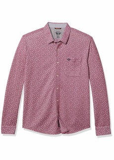 Dockers Men's Long Sleeve Alpha 360 Button Up Shirt  S
