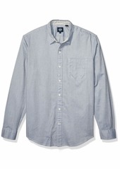 Dockers Men's Long Sleeve Alpha Button Down Shirt  S
