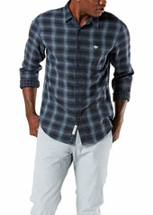 Dockers Men's Long Sleeve Double Cloth Shirt  S