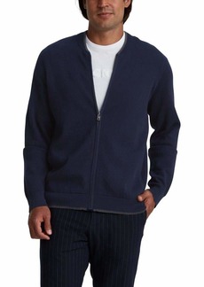 Dockers Men's Long Sleeve Full Zip Sweater