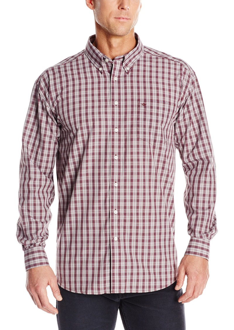 Dockers Dockers Men's Long Sleeve Plaid Button Down X-Large Tall | Tops