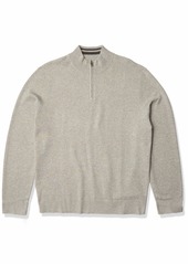 Dockers Men's Long Sleeve Quarter Zip Sweater