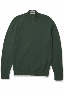 Dockers MensQuarter Zip Soft Acrylic Sweater 
