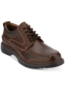 Dockers Men's Overton Moc-Toe Leather Oxfords - Red Brown