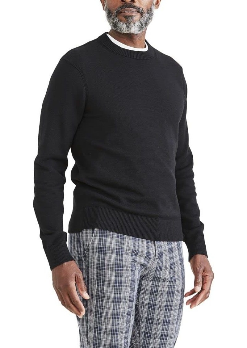 Dockers Men's Regular Fit Long Sleeve Crewneck Sweater