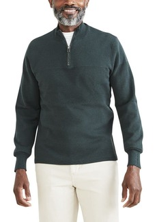 Dockers Men's Regular Fit Long Sleeve Quarter Zip Sweater  2X Large