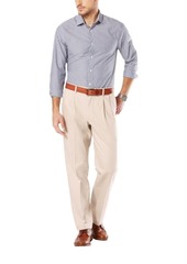 Dockers Men's Signature Khaki Classic-Fit Pleated Pant  -