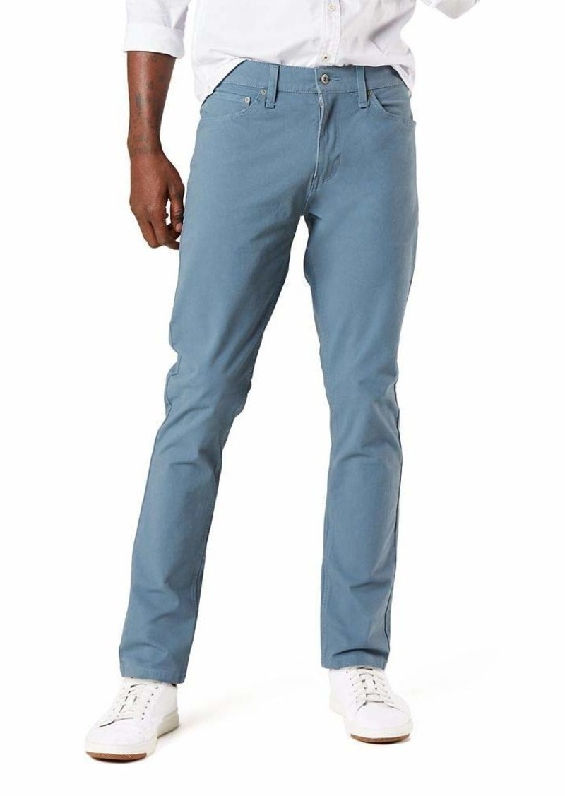 Men's Slim Fit Smart Jean Cut 360 Flex Pants steam Blue - 40% Off!