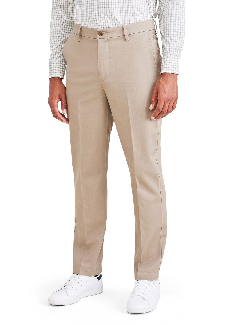 Dockers Men's Straight Fit Signature Iron Free Khaki with Stain Defender Pants (Regular and Big & Tall)  30