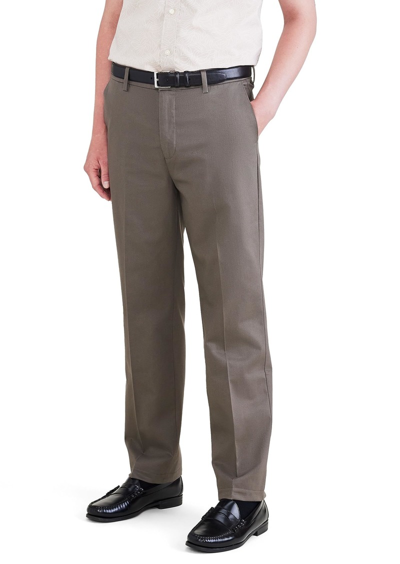 Dockers Men's Straight Fit Signature Iron Free Khaki with Stain Defender Pants (Regular and Big & Tall)  36