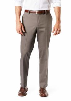 Dockers Men's Straight Fit Signature Lux Cotton Stretch Khaki Pant-Creased