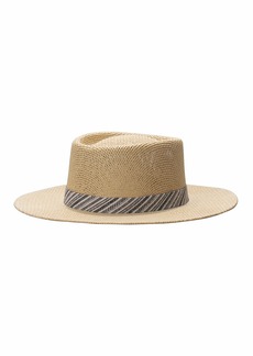 Dockers Men's Straw Fedora Hat