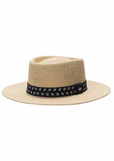 Dockers Men's Straw Fedora Hat  L/X-Large