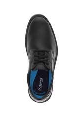 Dockers Men's Tanner Slip Resistant Faux Leather Dress Shoes - Black