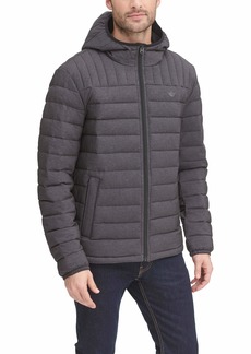 Dockers Men's The Liam Smart 360 Flex Stretch Quilted Hooded Puffer Jacket