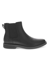 Dockers Men's Townsend Slip Resistant Faux Leather Comfort Boots - Black