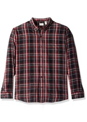 Dockers Men's Twill Long Sleeve Button Front Shirt