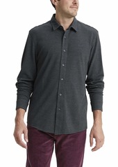 Dockers Men's Ultimate Button Up Smart 360 Flex Shirt mineral black