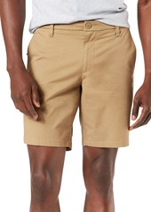 "Dockers Men's Ultimate Supreme Flex Stretch Solid 9"" Shorts - Black"
