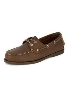 Dockers Men’s Vargas Leather Handsewn Boat Shoe 11.5 W US