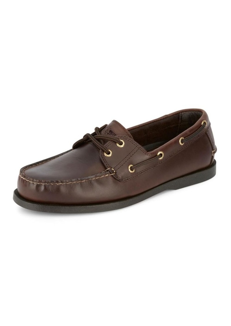 Dockers Men’s Vargas Leather Handsewn Boat Shoe 8.5 W US