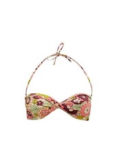 Dodo Bar Or Kayla floral-print twisted bandeau bikini top