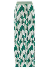 Dodo Bar Or Pam geometric-jacquard maxi skirt