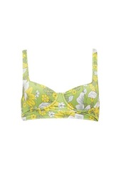 Dodo Bar Or Pamela floral-print underwired bikini top